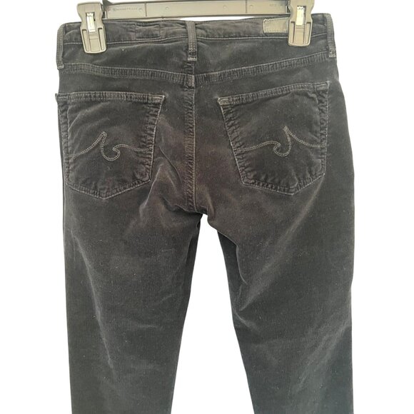 AG Adriano Goldschmied Stevie Ankle Jodhpur Slim Straight Corduroy Pants 26R - Picture 6 of 16